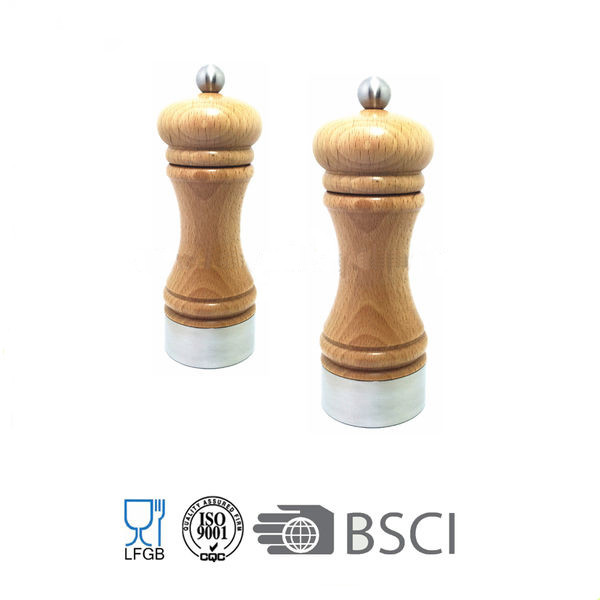Buy Beech Wood pepper mill grinder at wholesale prices