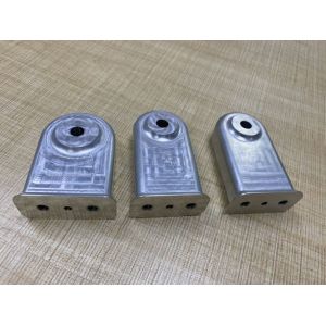 Clear Polishing CNC Milling Parts AL6061 T6 Custom CNC Parts Round Shape