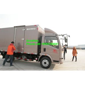 Manual Container 10t Cargo Van Truck