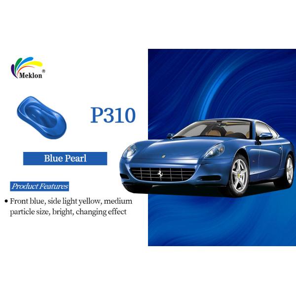 Buy UV Resistant Pearl Blue Car Paint Moistureproof Multi Function at wholesale prices