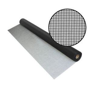 Quality UV Resistant Charcoal PVC Fiberglass Screen Outdoor Patio Pool Insect Mesh 100ft Long for sale