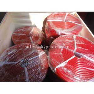 Red Durability Natural Industrial Skirting Rubber Conveyor Polyurethane Skirting