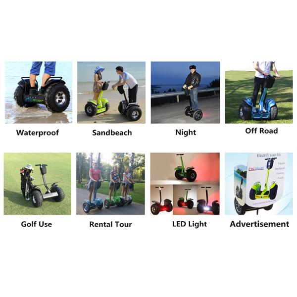 Brushless Self Balancing Scooters 4000 Watt Segway Electric Scooter