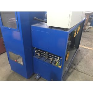 2000mpm Horizontal Wire Drawing Machine Blue Strong Cast Iron Structure