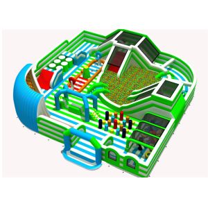 China Promotional Indoor Inflatable Theme Park For Adults Punchure - Proof on sale