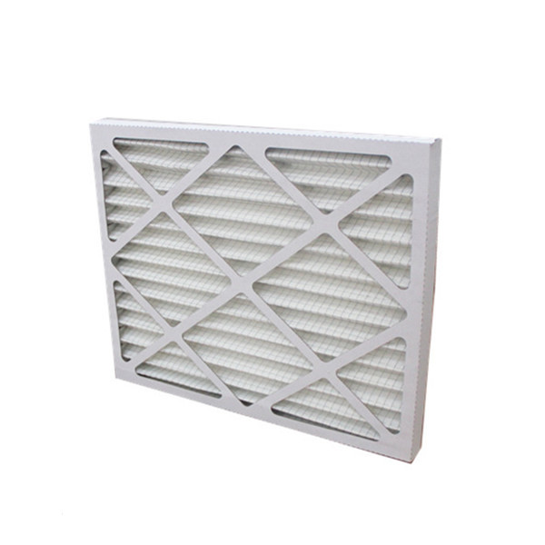 HVAC Pleat Panel Air Filter For Ventilation System Odor Cleaning G3 G4