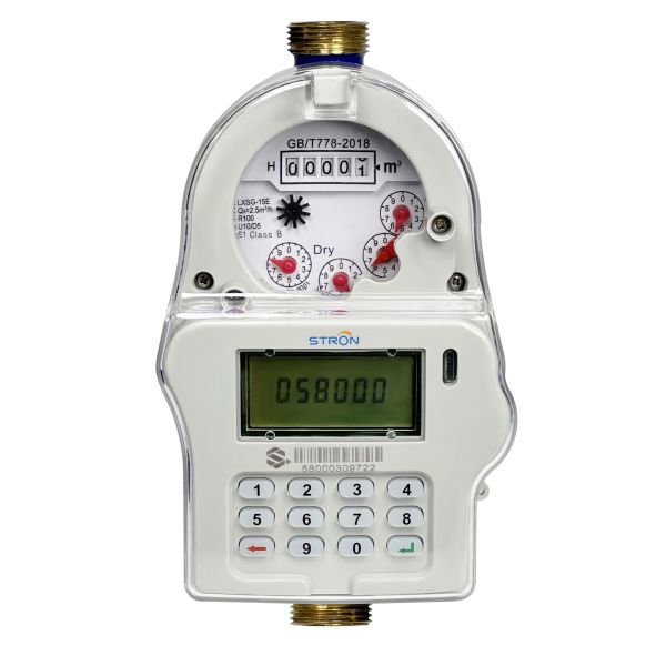 Buy 2025 New Type STS Standard Prepaid Water Meter with Wireless Communication RF Lora LCD Display and Step Price Supports at wholesale prices