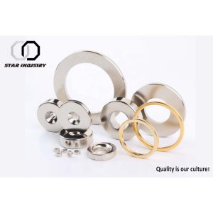 China Materials Mixed Axial Magnetized Permanent Neodymium Magnet on sale