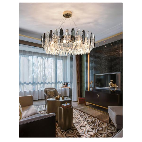 Living Room Girl Bedroom Decoration Rectangle Luxury traditional chandeliers(WH-CY-242)
