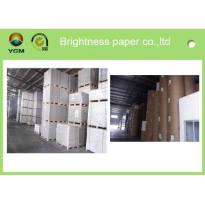 High Stiffness Folding Box Board Sheets Clay Coated News Back Paper Double Side