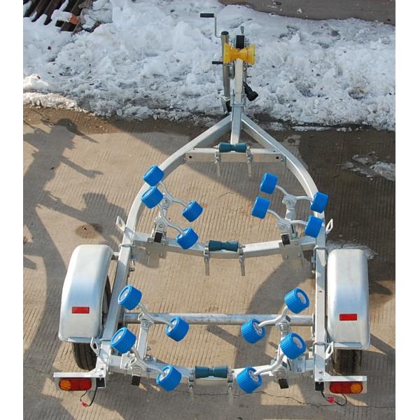 Buy 3.3m Galvanized Steel Jet Boat Trailers Single Jetski Trailer at wholesale prices