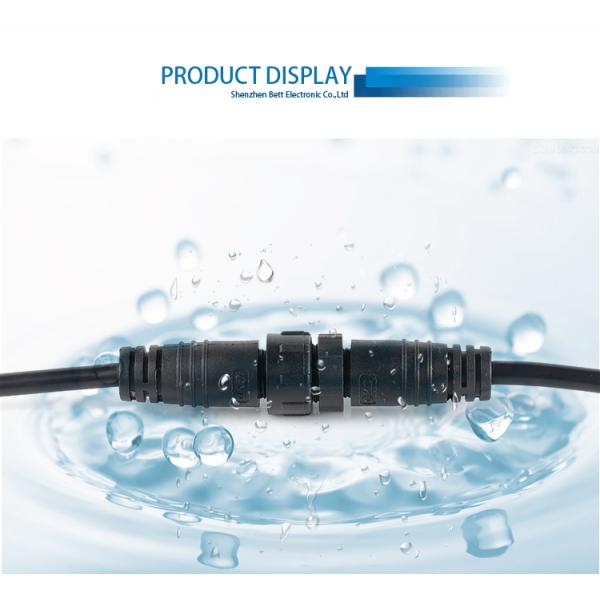 Customized M14 Male And Female Waterproof Plug Outdoor Photovoltaic New Energy LED Light Cable