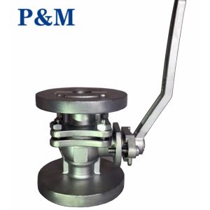 4'' 150LB CF8M stainless steel ball valve