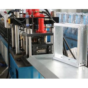 Gcr15 Chrome coated HRC62 Fire Damper Roll Forming Machine