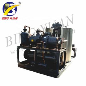 Stainless Steel 5T Flake Ice Maker Machine , Commercial Flake Ice Machine