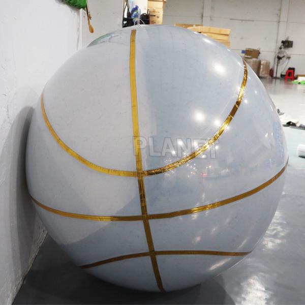 Advertising Giant Dazzling Mirror Sphere Ball Inflatable Mirror Basketball