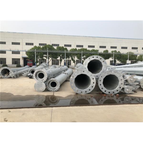 Stainless Steel SS490 500KV Power Distribution Poles