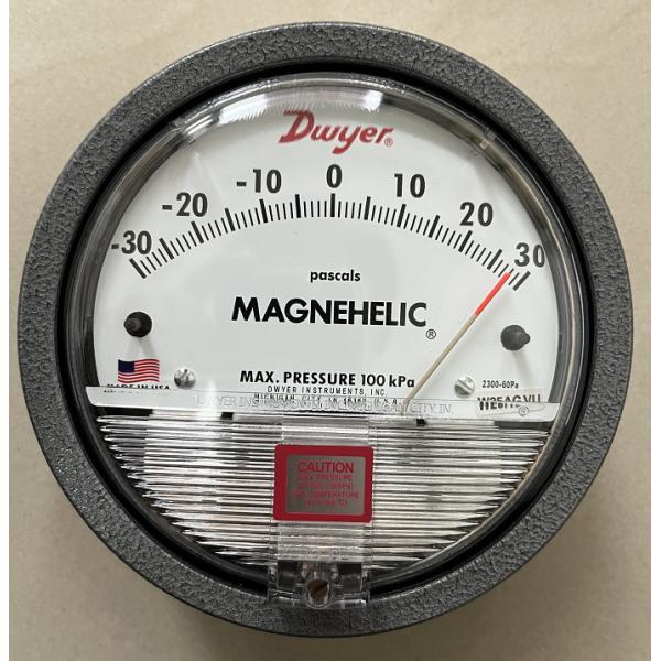Buy Clean Room Differential Pressure Gauge Dwyer 2300 Series Magnehelic 60pa at wholesale prices