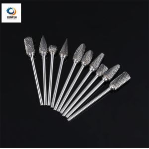 Wood Cutting Cemented Carbide Burr With Cylindrical Plain End Shape