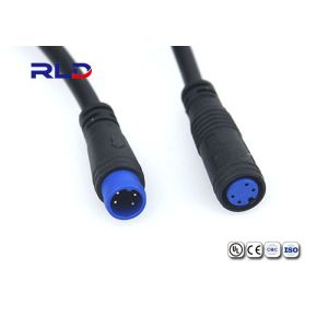 M8 IP65 2 Pin Waterproof Connector Plug For Electric Bike