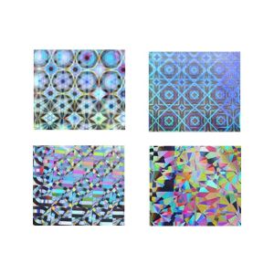 Roll To Roll Hologram Embossing Machine , Customerziable Holographic Embossing