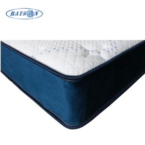 Comfortable Soft Bonnell Spring Mattress Foam Filling Polyester Fabric