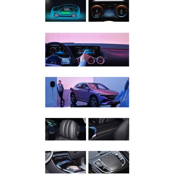 2023 2024 EQC Max Speed 180Km/h High Speed 4WD AWD Luxury SUV Electric Car Red/Blue