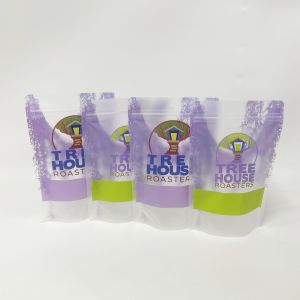 China MOQ 500 Stand Up Pouch Custom Printed Resealable Plastic Bags Food Grade Packaging Bags for Tea Powder on sale