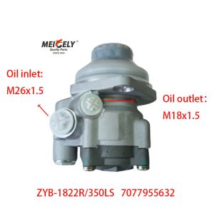 Stock Sinotruk Howo Engine Parts 7077955632 Power Steering Pump