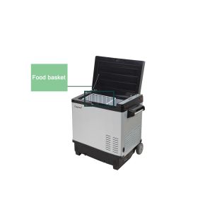 Portable Compressor Solar Fridge with 50L Capacity and DC12V/24V OR 110V-240V