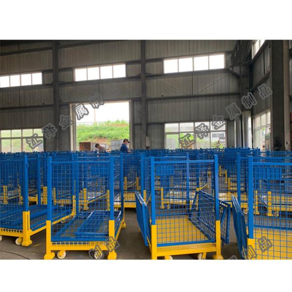 Steel Collapsible Pallet Cage For Customized Requirements Load Bearing 500kg-2000kg