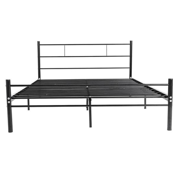 Buy Bedroom Heavy Duty Bed Frame , Furniture Metal Bed Fine Workmanship ISO9001 at wholesale prices