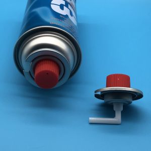 Stainless Steel Spring Camping Gas Valve with Inner Gasket Buna for Camping