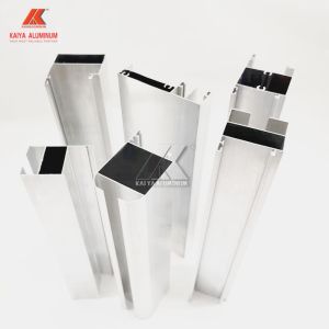 6063 T5 Sliding Door Aluminium Extruded Profiles Ultra Thin