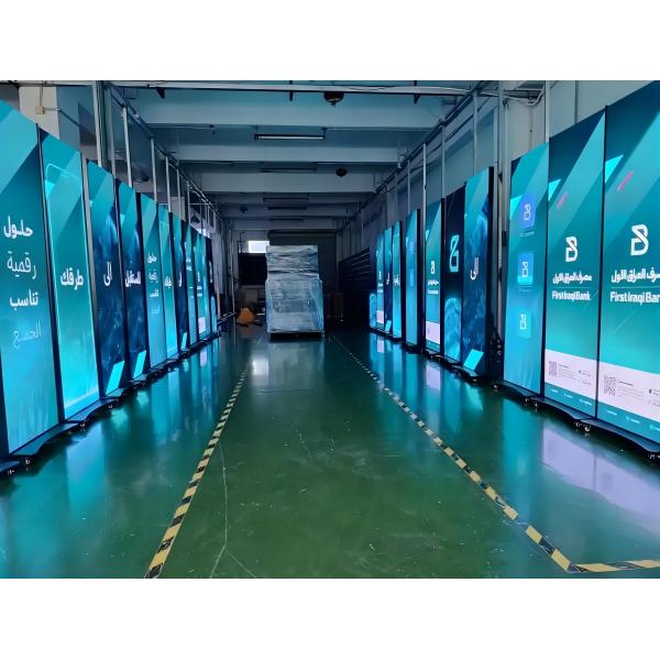 Outdoor Indoor Creative LED Display Screen Digital LED Poster 3840Hz