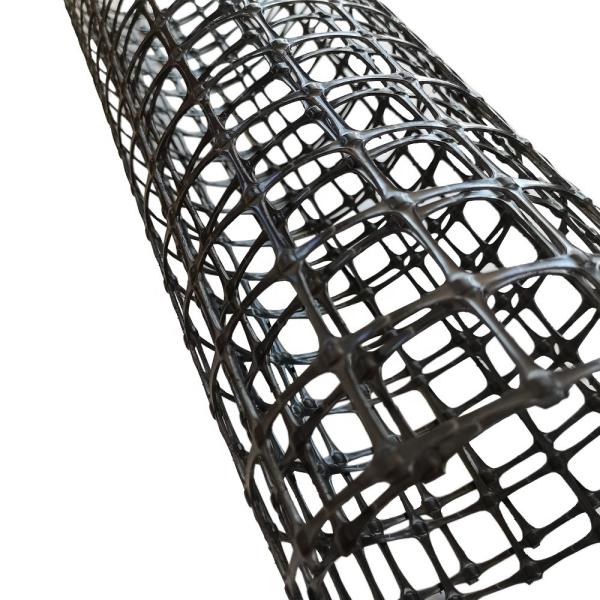 1-6m Width Biaxial PP Polypropylene Geogrid Composite Nonwoven Geotextile for