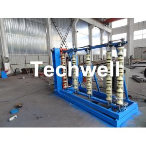 Vertical Hydraulic Roof Panel Roll Forming Machine for Curving Color Coating