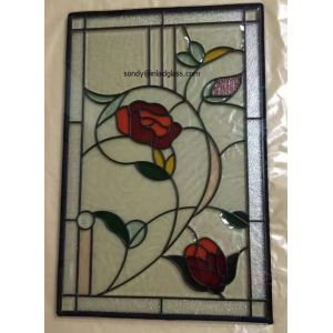 China 36 X 22in Stained Leaded Glass on sale