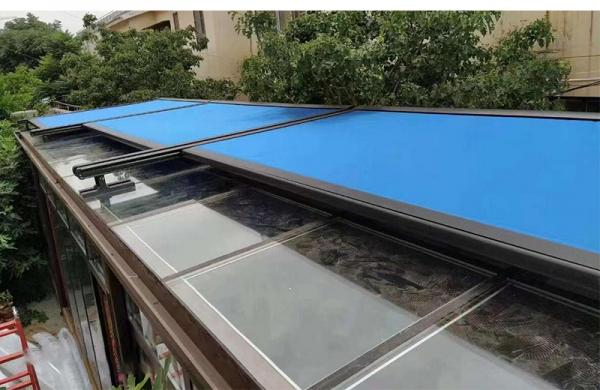Conservatory Retractable Roof Awning Aluminium For Conservatory