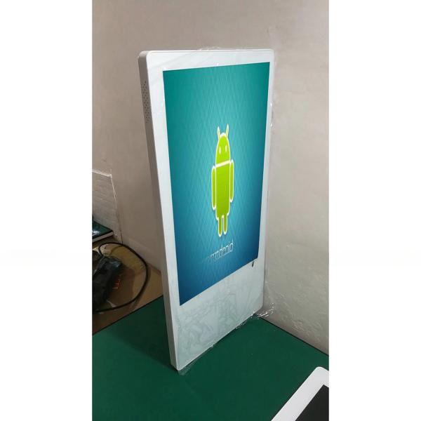 Buy Wall 24" inch LCD multi touch interactive Android kiosk with RFID card reader at wholesale prices