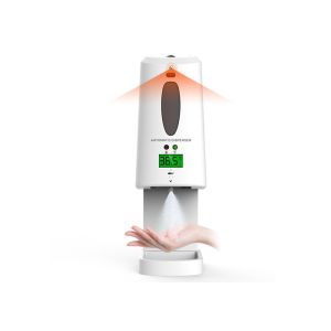 China 1.3L Automatic Hand Sanitizing Dispenser With Temperature Measuring Function on sale China 1.3L Automatic Hand Sanitizing Dispenser With Temperature Measuring Function on sale