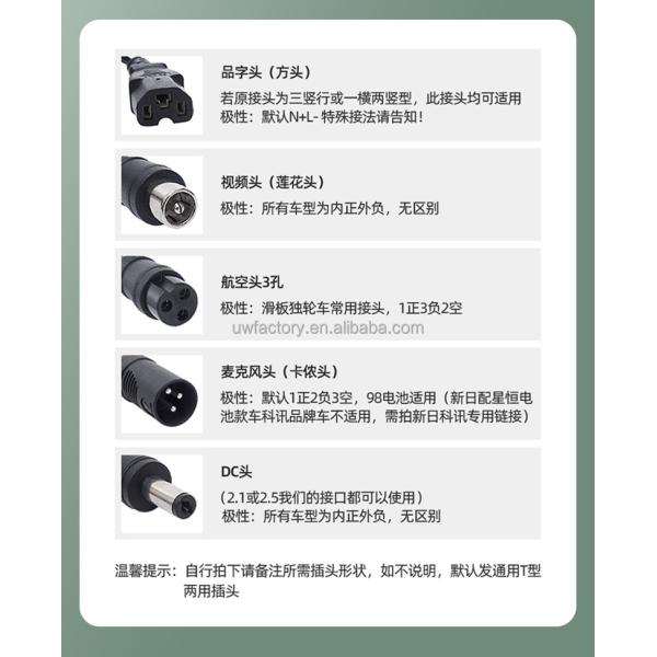 Electric ABS Scooters Charger 14V 10A 15A 20A 30A for Li-ion Battery Over-charging Protection Smart Fast Charger