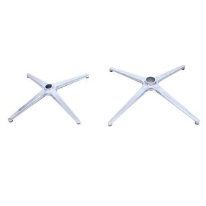 Modern Aluminum Die Cast Metal Office Chair Base Customizable Color 657,560mm
