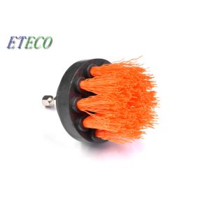 Carpet Cleaning Bristle Brush For Drill White Corrugated Inner Box Packed