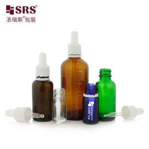 D004 Unique Design TE Tamper Evident Plastic Dropper Lid 5ML 10ML 15ML 20ML 30ML
