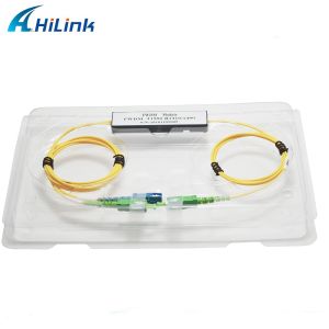 FWDM Filter Mini ABS Box TX1550 RX 1310nm 1490nm SC UPC SC APC