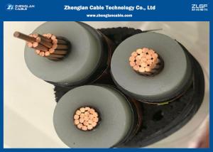 Quality 18 / 30KV Medium Voltage Power Cables 3C Black Or Customized Out Sheath Color for sale