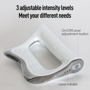 Automatic fascial knife in hand