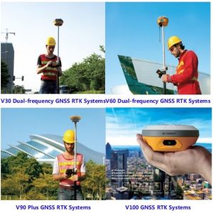 V90 Pus GNSS RTK System RTK With Ihand30 Field Controller