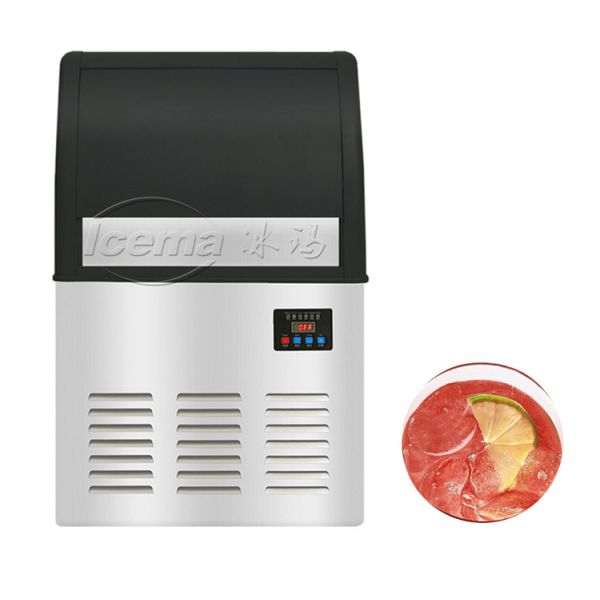 Buy Customized Commercial Ice Cube Machine Easy Maintenance Air Cooling Type Suitable for Ice Supply in Restaurants Hotels and Bars at wholesale prices